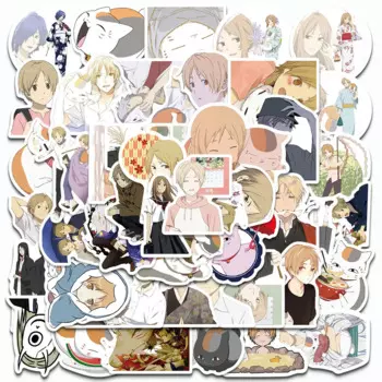 50PCS Natsume's Book of Friends Stickers Japanese Anime Decals For Skateboard Refrigerator Laptop Notebook Decoration Stickers
