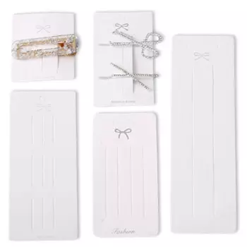 Бумажные карточки для заколок BERICHHA 50 шт