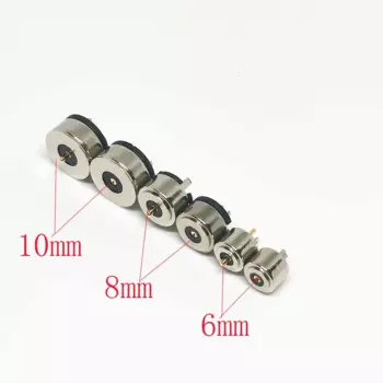50set Magnet Connector 2A-10A High Current Strong Magnetic LED Light Power Socket Magnetic DC Smart Water Cup Charging Connector