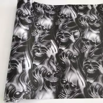 50x300 см самоклеящаяся автомобильная наклейка бомба пленка фольга JDM череп граффити мультфильм печатная наклейка бомба виниловая наклейка для автомобиля мотоцикла