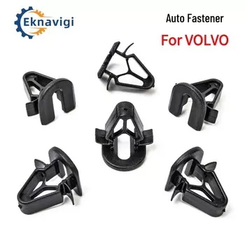 50X для Volvo 850 S40 V40 V50 V70 XC20 карта водяного полоса в пряжке сетевой карты 9132876 Монтажные зажимы Зажим внутреннего обтекателя