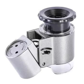 Ручная лупа Xinxiang 50X со светодиодом и УФ-светом