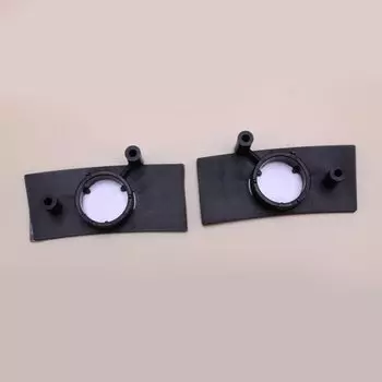 51117203825 51117203826 1 пара левый и правый передний бампер, боковой кронштейн камеры, подходит для BMW 7 серии F01 F02 F03 F04, черный