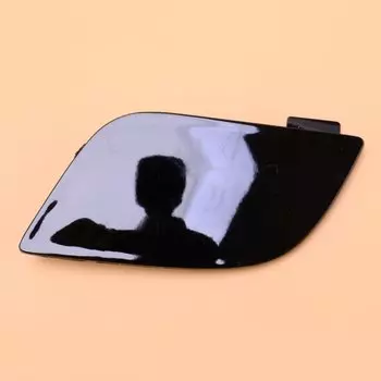 51118050697 Черный ABS передний правый бампер, буксировочный крючок, отверстие для глаза, крышка, подходит для BMW X5 E70 LCI M Sport 2010 2011 2012 2013