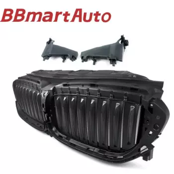 51747497279 BBmart автозапчасти 1 шт. передний верхний бампер украшение для автомобиля решетка жалюзи для BMW G30 5 серии