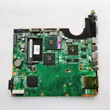 518431 -001 для HP DV6 DV6-1000 DV6-1244TX DV6-1215EE Материнская плата ноутбука DAUT3DMB8D0 HD4650 PM45 DDR2 100% рабочая