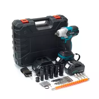 Аккумуляторный гайковерт Voraca 520N 18В черный+синий