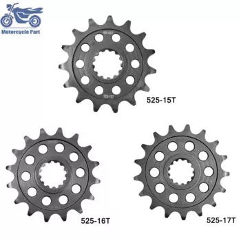 525 15T 16T 17T Зубчатая приводная передняя звездочка Шестерня для KAWASAKI Z900 Z1000 Z900ABS ZX-10R ZX-10RR ZX9R Ninja KLZ1000 KLV1000