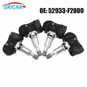 52933-F2000 433 МГц TPMS датчик давления в шинах 52933F2000 для Hyundai Elantra i30 Ioniq Kona Kia Niro Optima Sportage