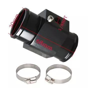 52 мм датчик температуры воды для автомобиля, грузовика, лодки, датчик температуры 10 мм, 40-120, мотометр, индикатор автомобиля для авто с красной подсветкой