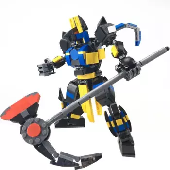 530 шт., Детский конструктор «Аниме», 19 см