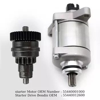 55440001000 55440126000 Стартер мотоцикла и комплект двигателя Bendix для KTM 250/300 EXC Six Days CKD EXC TPI Запчасти для мотоциклов