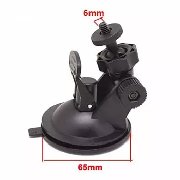 55 мм 65 мм базовый вариант автомобильного регистратора GPS-держатель силиконовая присоска 6 мм винтовой кронштейн с шаровой головкой для 360 YI Xiaomi DVR камеры