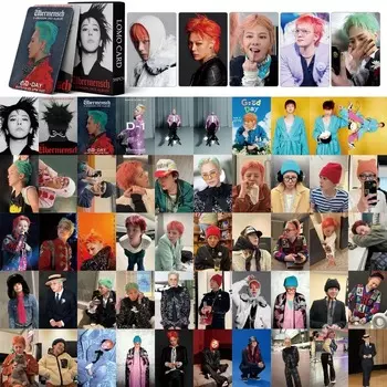 55Pcs/set Kpop POWER G-DRAGON GD Lomo Cards New Album Bermensch Small Card Photocards 2025 3rd Album HD Lomo Cards Fans Gift