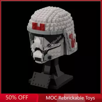 567 шт. Звездный план шлем MOC кадет Императорский Ezrat MOC модель космической битвы строительные блоки архитектура образовательная Сборная модель игрушка