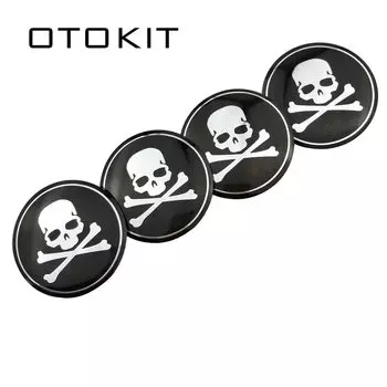 56,5 мм череп автомобиля эмблема колеса центр ступицы колпачок значок крышка наклейка для Mazda Renault Chevrolet Honda Opel Honda Cadillac KIA