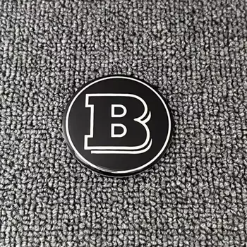 56 мм-75 мм наклейка на центральную ступицу колеса автомобиля, аксессуары для Mercedes Benz Brabus AMG Maybach W204 GLC GLK CLA W205 W203 W206 W108