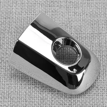 5716A065 крышка наружной дверной ручки, хромированный отверстие для ключей, подходит для Mitsubishi L200 Trion Montero 2008-2013 2014 серебристый пластик