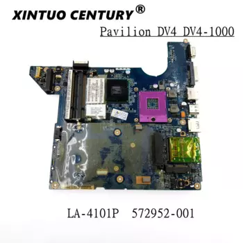 572952-001, материнская плата JAL50 LA-4101P для ноутбука HP DV4 DV4T-1400, материнская плата GM45 DDR2