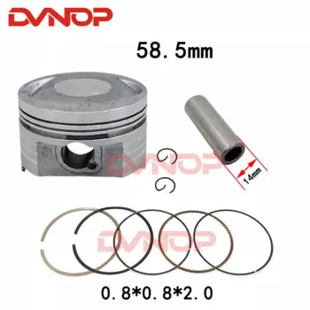 58,5 мм поршень 14 мм штифтовое кольцо 0,8*0,8*2,0 мм комплект в сборе для Honda JH125-19E CG133 CB133 125cc 133cc запасные части Egine