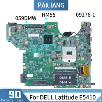 59DMW для ноутбука DELL Latitude E5410 материнская плата CN-059DMW 059DMW 09276-1 HM55 DDR3