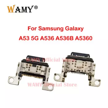 5-100 шт., Новая Док-станция с USB-разъемом для зарядки для Samsung Galaxy A53 5G A536 A536B A5360