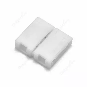 5-100 шт. RGB светодиодный разъем 4 контакта 10 мм 2 контакта 8 мм 5 контактов Бесплатный паяльный разъем для 5050 3528 светодиодных одноцветных RGB RGBWW ленточных светильников