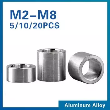 Шайбы из алюминиевого сплава XMSJ SS0751 M3 M4 M5 M6 M8
