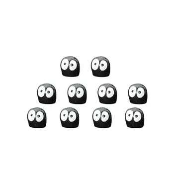 5/10/20 шт., милый черный эльф, украшение интерьера автомобиля, забавные украшения для зеркала заднего вида на центральной консоли для автомобильных аксессуаров