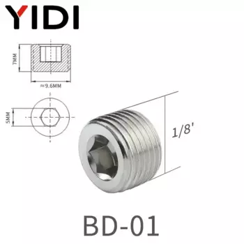 5/10/20 шт. Пневматическое соединение, воздушный шланг, труба, фитинги, фитинги, коннектор, наружная резьба, стоп-комплект, 1/2 3/8 1/4 1/8