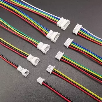 JST 1,25мм разъемы, 2/3/4/5/6 pin, 10см