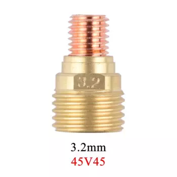 5/10 шт. 1,0/1,6/2,4/3,2 мм газовая линза, Цанга 45V42 45V43 45V44 45V45 для TIG WP9 20 25, аксессуары для сварочных горелок