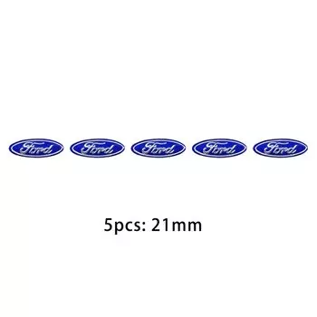 5/10 шт. 21 мм, наклейки с эмблемой ключа управления автомобиля, аксессуары, подходят для Ford Ranger C-Max S-Max Focus MK3 Galaxy Mondeo Transit Tourneo
