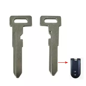 5/10 шт. необрезанное металлическое лезвие ключа автомобиля, пустое умное дистанционное лезвие, ключ от двери автомобиля, запасное лезвие аварийного ключа для Toyota Rush