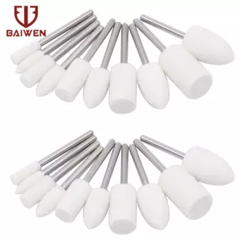 Шерстяные полировальные круги Si Fang 3 мм, 5/10 шт.