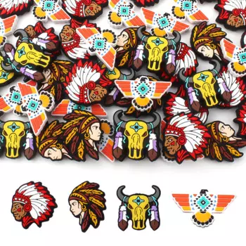 5/10Pcs Силиконовые Бусины Bole Thunderbird Тема Фокусные Бусины для Изготовления Ювелирных Изделий DIY Ожерелья Браслеты Ювелирные Изделия Аксессуар Навалом