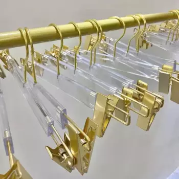 Прозрачные акриловые вешалки для одежды yjtechlife