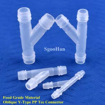 SgooHan пищевой полипропиленовый косой тройник Y-типа 4-18 мм