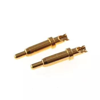 5, 20, 50, 200, 500 шт., штырьковый разъем для припоя, с золотым покрытием