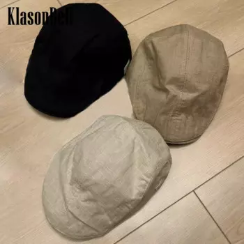 5,30 KlasonBall BC однотонная Повседневная декоративная Кепка винтажные модные Универсальные береты женские головные уборы