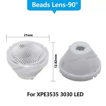 5-50 шт. светодиодные линзы 1 Вт 3 Вт 5 Вт XPE 3535 3030 XPG2 XT-E 21 мм 8 25 30 45 60 90 градусов Фокусные оптические линзы Отражатель Коллиматор