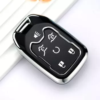 5/6 кнопочный Автомобильный ключ с дистанционным управлением, оболочка из ТПУ, чехол-брелок для Chevrolet Silverado, пригородный Тахо для GMC Yukon Sierra надлежащей местности