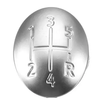 5/6 скоростная ручка переключения передач для автомобиля, значок, эмблема, накладка на крышку багажника для Renault Clio Megane Scenic duster, хромированные аксессуары для автостайлинга