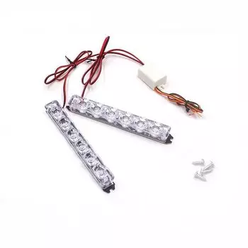 5/6LED 12V Полицейский стробоскоп Мигающий предупреждающий сигнал заднего тормоза Светодиодные фонари Автоматическая скорой помощи Вспышка Аварийная парковочная лампа