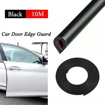 5/8/10 м автомобильная U-образная защита дверей автомобиля, прозрачная защита края, накладка, Стайлинг, молдинг, резиновая защита от царапин, универсальная дверь автомобиля