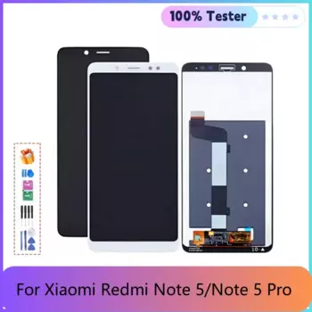 5,99 "новый оригинальный дисплей для Xiaomi Redmi Note 5, ЖК-дисплей, сенсорный экран, дигитайзер в сборе для Redmi Note5 Pro, ЖК-экран