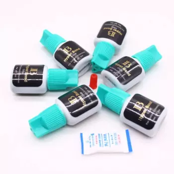 5 бутылок IB Hyper Bond клей для наращивания ресниц Корея 0,5 с быстросохнущий IBeauty голубой колпачок клей для накладных ресниц инструменты для макияжа