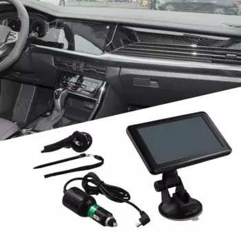 5-дюймовый автомобильный GPS-навигатор, HD сенсорный экран, FM-передатчик, автомобильный GPS-навигатор, 8 ГБ + 128 Мб, фотопортативный GPS-навигатор