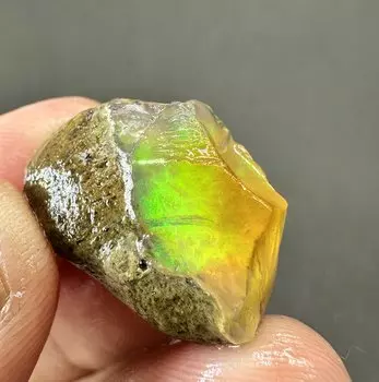 5 г натуральный редкий цвет, Эфиопия, вода, опал, драгоценный камень, минеральный образец + целебные кристаллы кварца и камни, драгоценный камень