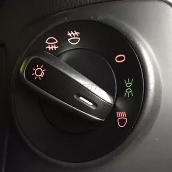 5-й 941431 Хромированный переключатель управления фарами для VW Caddy Tiguan Touran Golf MK6 Jetta MK5 VW Passat B6 3C 3C 8941431 C